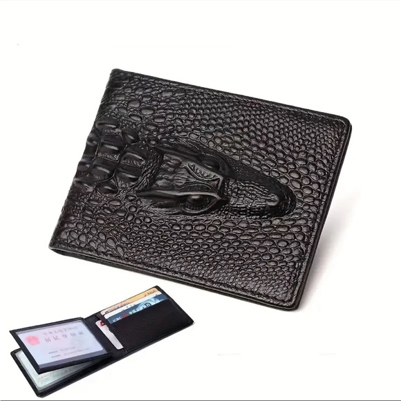 🆕 Men’s Crocodile Pattern
Multifunctional Waterproof Bag & Matching Wallet - Picture 11 of 14
